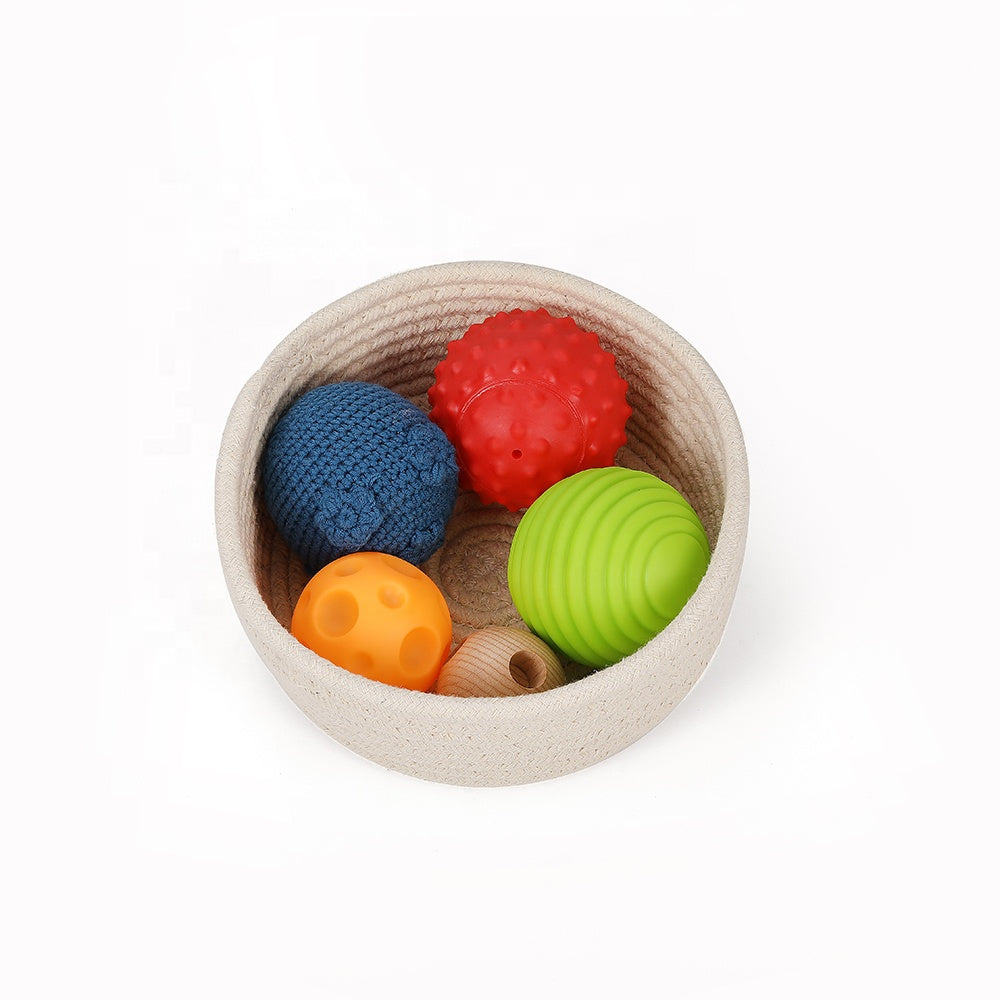 Montessori Materials for babies and toddlers Basket with Balls