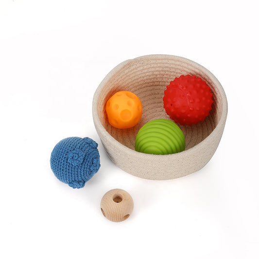 Montessori Toys for babies and toddlers Basket with Balls
