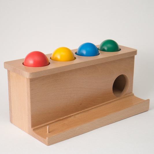 Montessori Toys New Zealand: Push Balls Activity