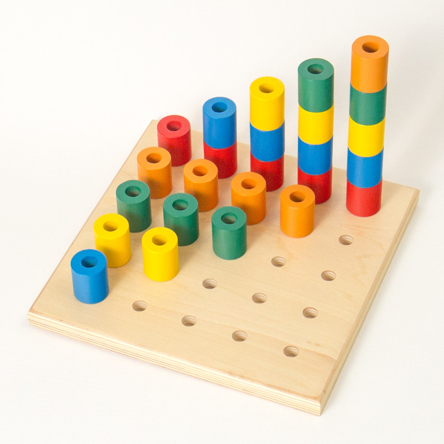 Montessori Toys in Australia: Stacking Peg Board